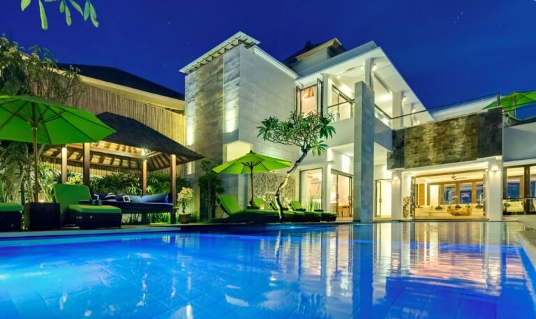 Sewa villa private pool di Bali - Luxury 6-Bedroom Ocean View Villa in Pererenan, Canggu – BVI2768