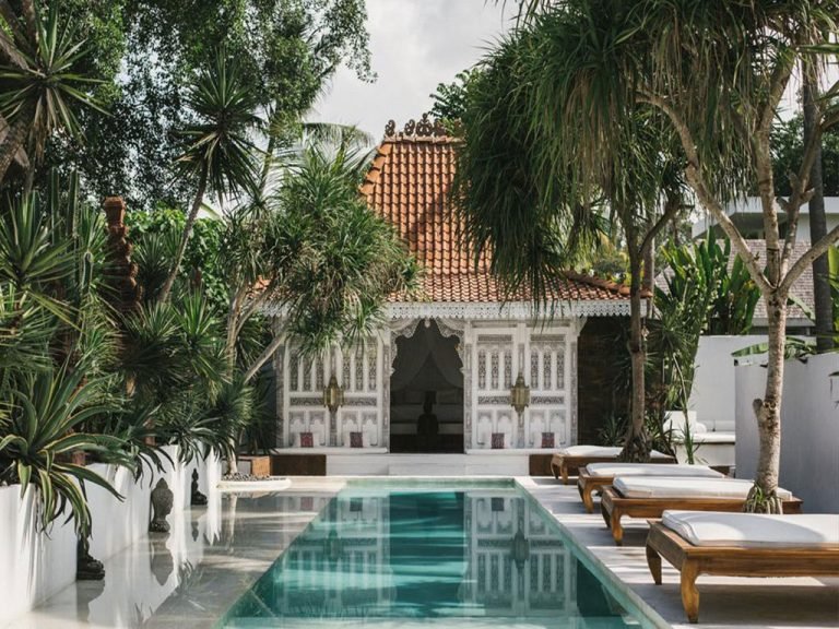 Sewa villa private pool di Bali - Handcrafted 3BR Eco Villa in Canggu – 50m to Beach, Balinese Village Charm – BVI4832