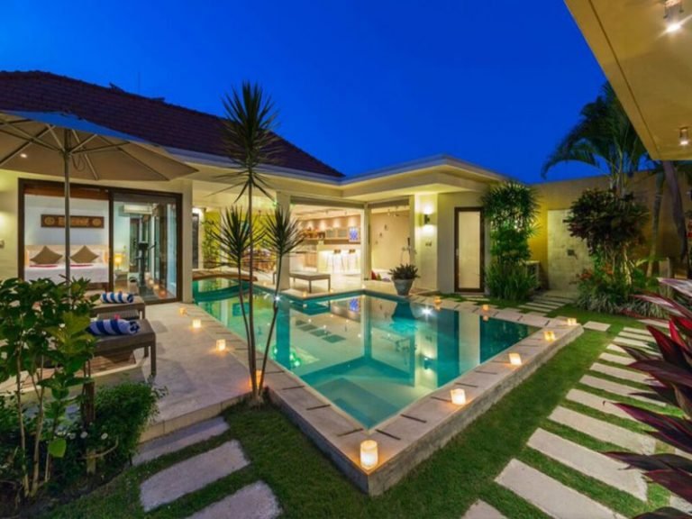 Sewa villa private pool di Bali - 3BR Modern Villa with Private Pool & Butler – Umalas, Bali – BVI5655