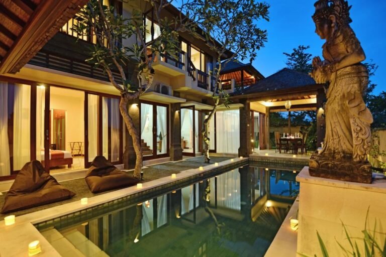 Sewa villa private pool di Bali - 3BR Tranquil Villa in Ungasan – Secluded Pool, Ocean Breeze & Balinese Charm – BVI8849