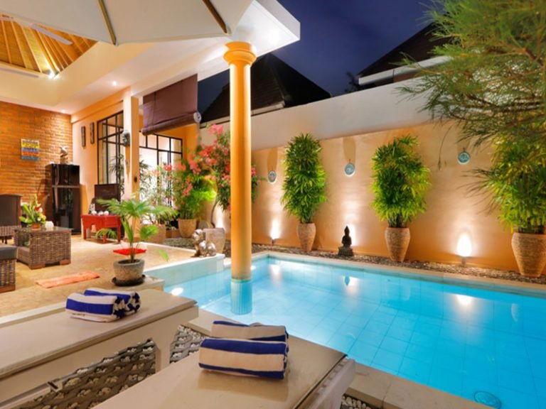 Sewa villa private pool di Bali - Chic 2BR Oasis with Private Pool – 5 Mins Walk to Seminyak Beach & Oberoi Street – BVI9069