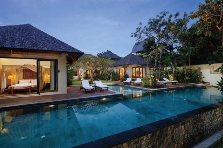 Sewa villa private pool di Bali - Luxe 4BR Villa in Canggu – 300m to Beach, River Views & Butler Service – BVI9463
