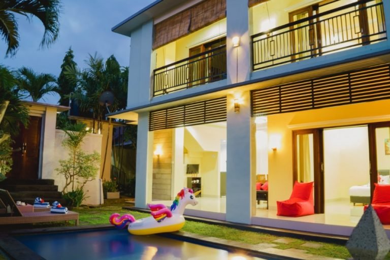 Sewa villa private pool di Bali - 3BR Modern Family Villa in Kerobokan – Private Pool & Cozy Home Feel – BVI10708