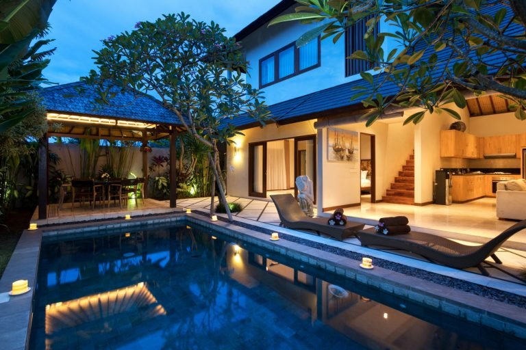 Sewa villa private pool di Bali - Tranquil 3BR Pool Villa in Kerobokan – A Hidden Village Sanctuary – BVI9566