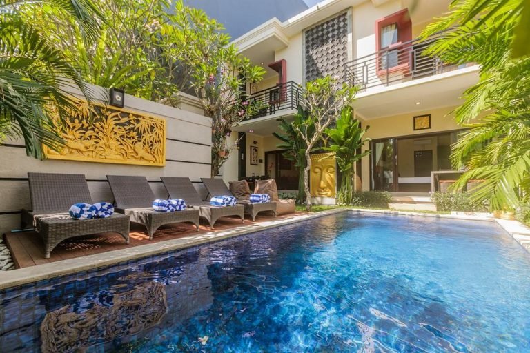 Sewa villa private pool di Bali - Luxe 3BR Designer Villa in Seminyak – Walk to Cafes & Murano Spa – BVI10768