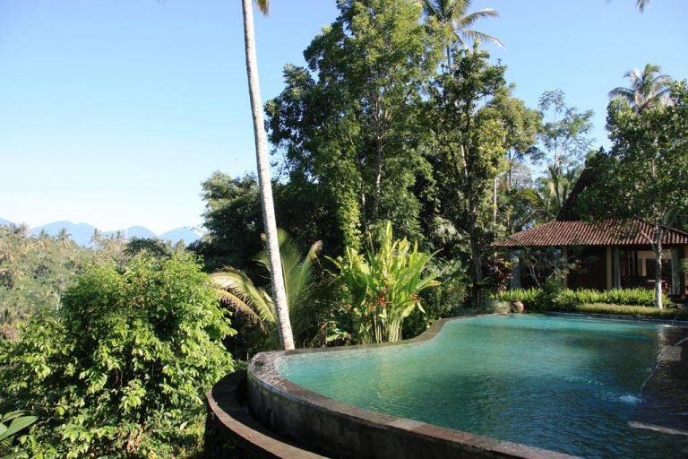 Sewa villa private pool di Bali - Jungle Harmony: 4BR Wheelchair-Friendly Villa with Valley Views Near Ubud – BVI10958