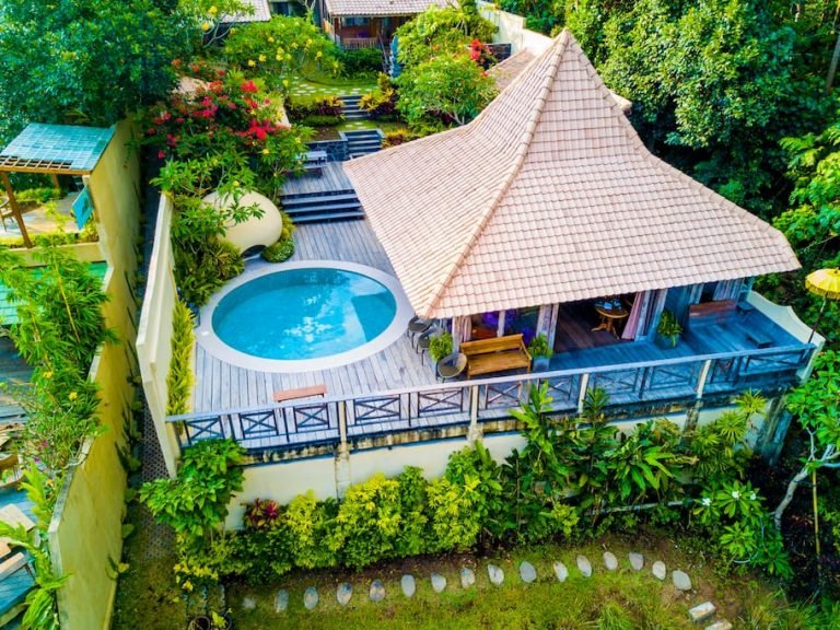 Sewa villa private pool di Bali - Peaceful 3BR Valley Villa near Seseh & Canggu – River, Rice Field & Forest Views – BVI10421