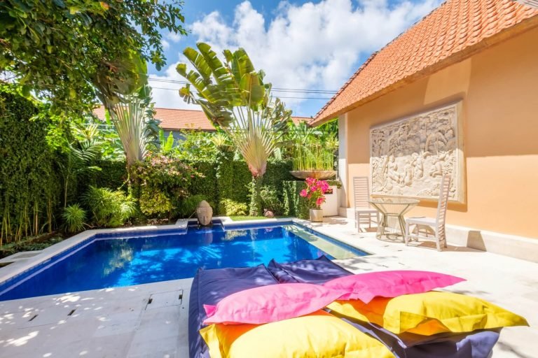 Sewa villa private pool di Bali - 3BR Villa Soleil in Central Sanur – Walk to Beach, Private Pool & Breakfast – BVI12136