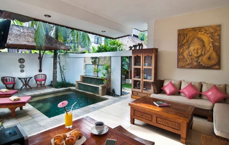 Sewa villa private pool di Bali - Cozy 2BR Pool Villa in Heart of Seminyak – Walk to Bali Deli & Boutiques – BVI12779
