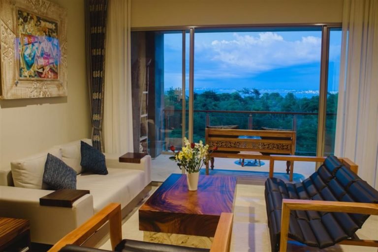 Sewa villa private pool di Bali - Elegant 1BR Luxury Suite in Jimbaran – Resort Amenities & Balcony with a View – BVI13394