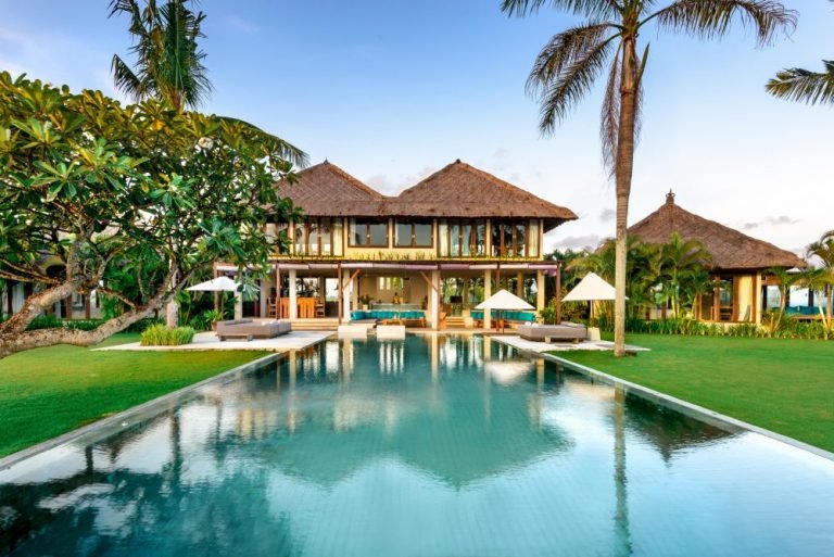 Sewa villa private pool di Bali - Elegant 6-Bedroom Villa with Ocean & Rice Field Views – Perfect for Events & Family Retreats – BVI13860