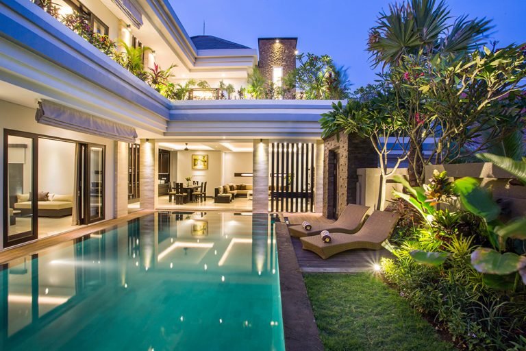 Sewa villa private pool di Bali - Elegant 3-Bedroom Villa with Pool in Jimbaran – A Cozy Modern Getaway – BVI15085