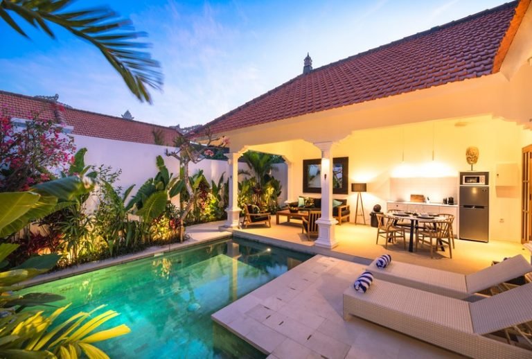 Sewa villa private pool di Bali - Elegant 2-Bedroom Villa in Seminyak – Private Pool & Tropical Garden – BVI16050
