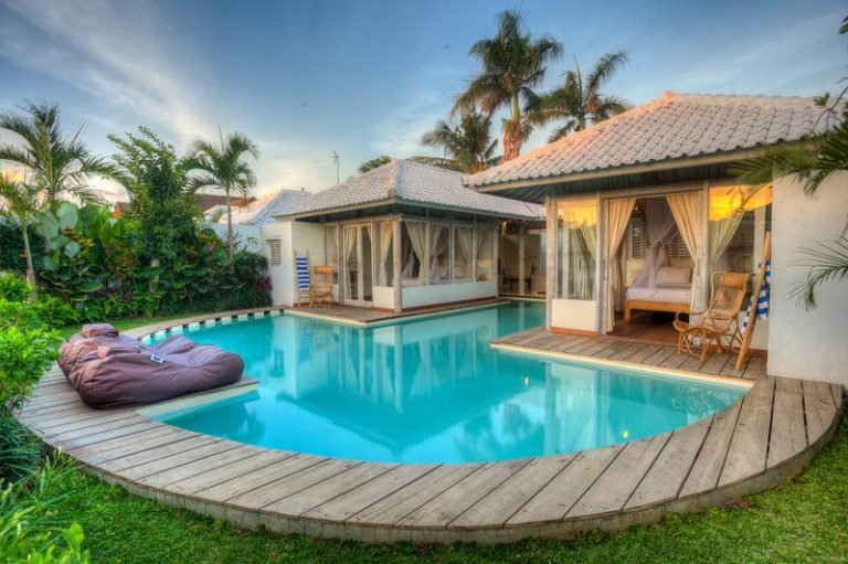 Sewa villa private pool di Bali - Charming 2-Bedroom Villas in Seminyak – Joglo Style with Private Pool – BVI16100