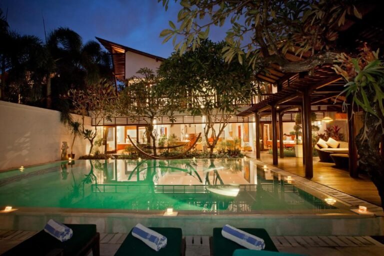 Sewa villa private pool di Bali - Award-Winning Sanur Villa – 6BR Tropical Retreat, 200m to the Beach – BVI17904