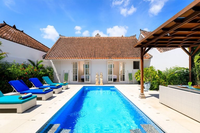Sewa villa private pool di Bali - Cozy 2-Bedroom Villa with Private Pool in Kuta – Open Living, Garden Bathrooms & Bale Dining – BVI18300