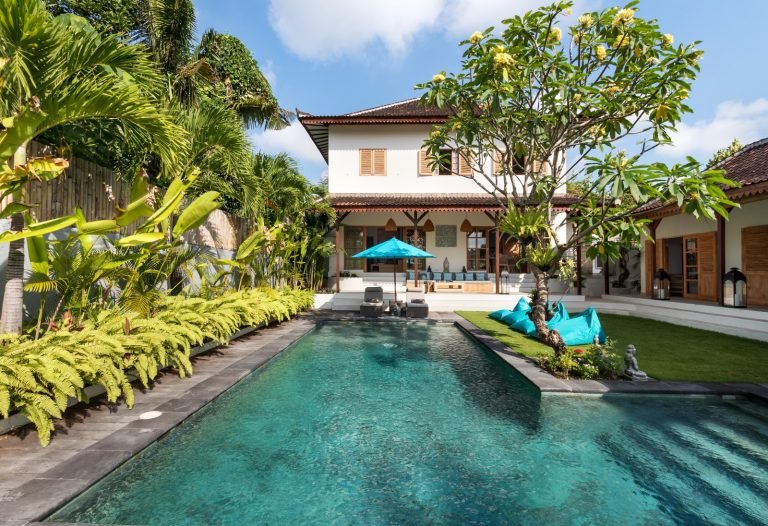 Sewa villa private pool di Bali - Private 5BR Villa in Canggu – Rice Field Views, Pool & Games Room – BVI19350