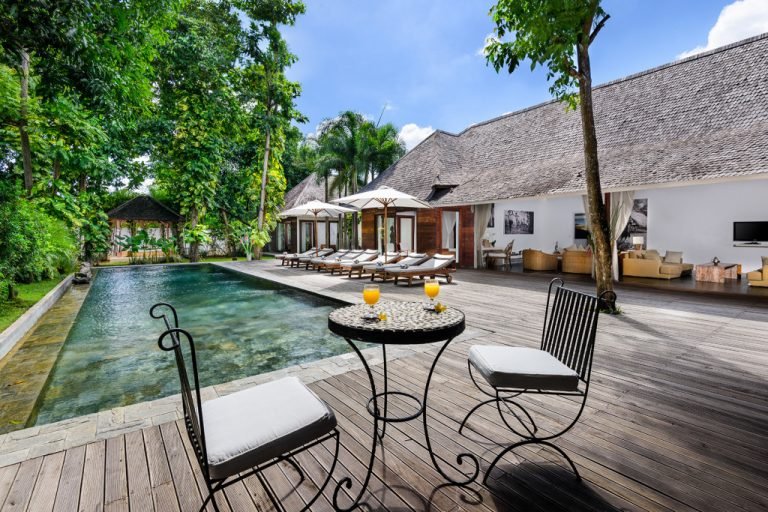 Sewa villa private pool di Bali - 4BR Private Tropical Villa with Pool, Bale Bengong & Full Staff | Family-Friendly Oasis – BVI18909