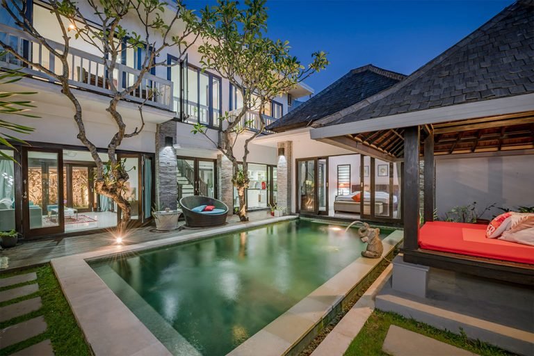 Sewa villa private pool di Bali - 3-Bedroom Villa in Umalas – Serene Escape with Rice Field Views – BVI20427