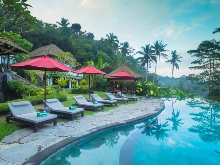 Sewa villa private pool di Bali - Private 7BR Villa in Ubud – Mountain View, Balinese Charm & Full-Service Experience – BVI19516