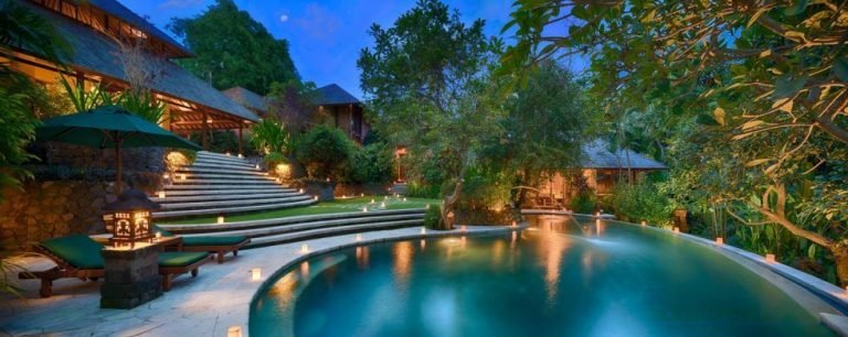 Sewa villa private pool di Bali - Tranquil 3-Bedroom Riverfront Villa with Private Pool in Canggu – BVI24299