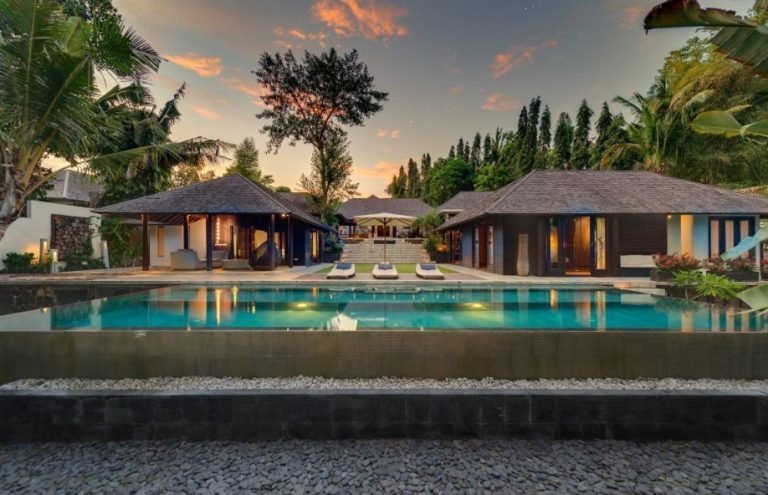 Sewa villa private pool di Bali - Tranquil 5-Bedroom Riverside Villa in Pererenan-Canggu – BVI24168