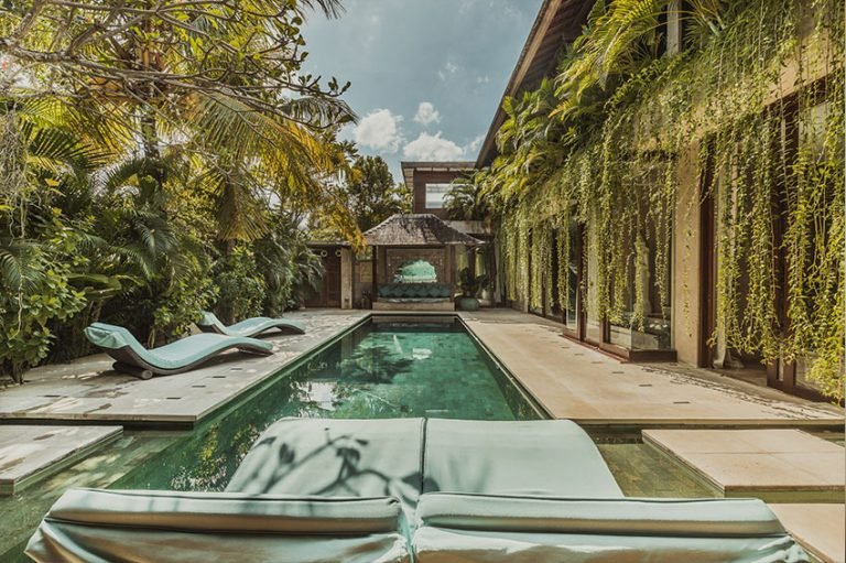Sewa villa private pool di Bali - 4-Bedroom Chic Private Villa with Pool – Steps from Beach & Rice Fields in Canggu – BVI25622