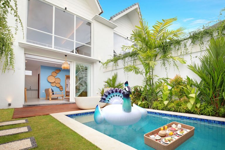 Sewa villa private pool di Bali - Smart One-Bedroom Villa with Private Pool & Bathtub – Romantic Escape in Canggu – BVI25971