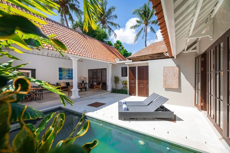 Sewa villa private pool di Bali - Sophisticated 2BR Villa with Vaulted Ceilings & Private Pool near Double Six Beach –  BVI27456