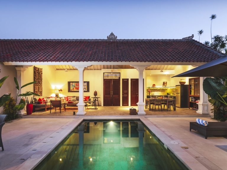 Sewa villa private pool di Bali - Elegant 2-Bedroom Villa with Antique Charm & Private Pool – 5 Minutes to Double Six Beach – BVI27067