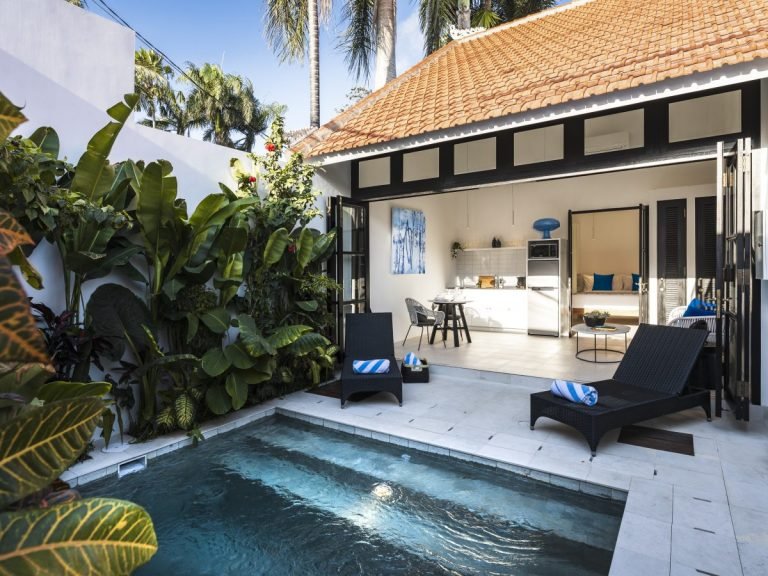 Sewa villa private pool di Bali - Elegant 1BR Villa with Private Pool in the Heart of Seminyak – BVI27478