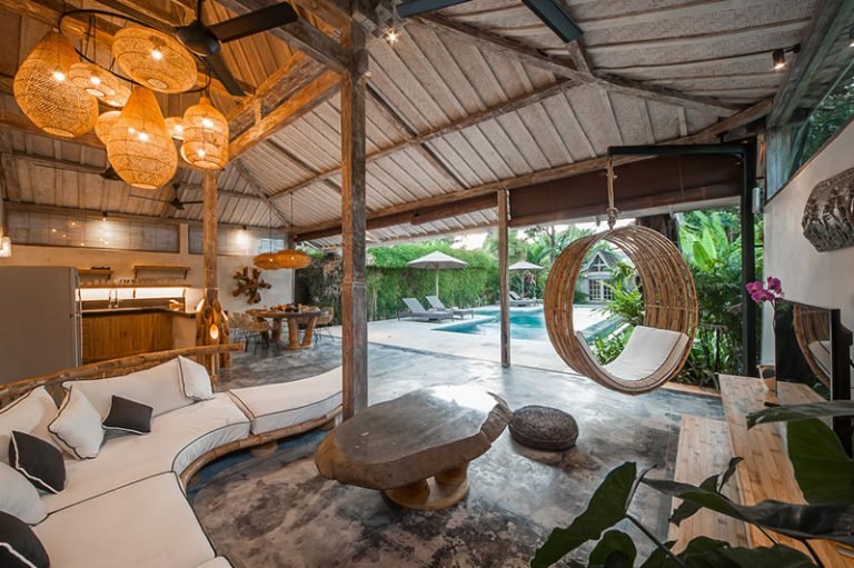 Sewa villa private pool di Bali - Authentic 3-Bedroom Teakwood Villa with 12m Pool – Umalas Hideaway Near Seminyak & Canggu – BVI26229