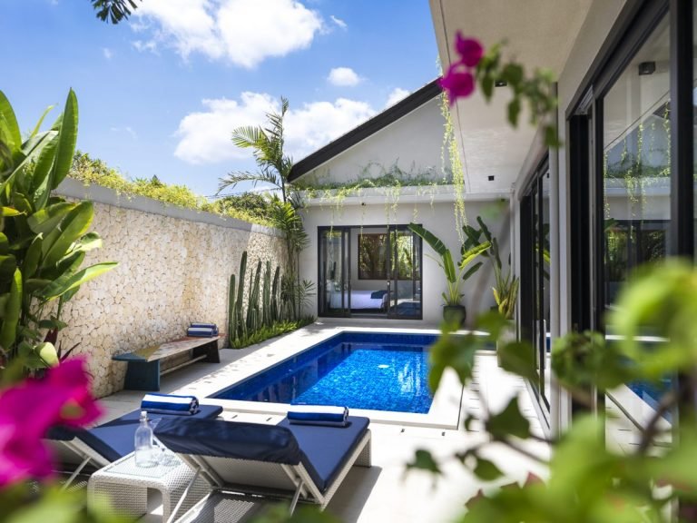 Sewa villa private pool di Bali - Elegant 2-Bedroom Private Villa with Modern Tropical Vibe in Canggu – BVI27858