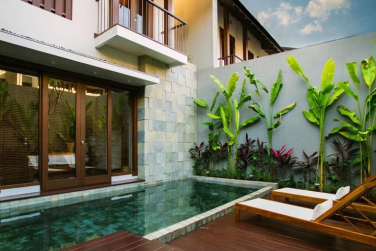Sewa villa private pool di Bali - Modern 3-Bedroom Private Pool Villa with Open Living in Seminyak – BVI27782