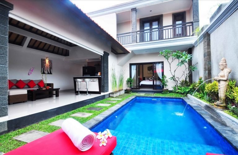 Sewa villa private pool di Bali - Elegant 2-Bedroom Villas in Seminyak – Private Pool & Balinese Charm – BVI29728