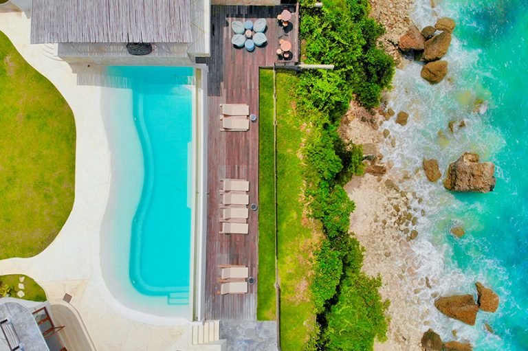 Sewa villa private pool di Bali - Luxurious 5-Bedroom Oceanfront Villa with Infinity Pool & Stunning Sunsets in Uluwatu – BVI31548