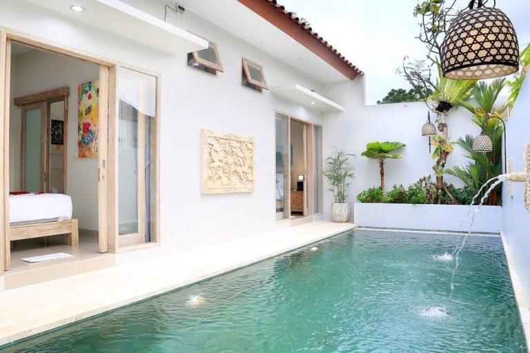 Sewa villa private pool di Bali - Comfortable & Modern 2 Bedroom Private Pool Villa in Kerobokan, Bali – BVI32384