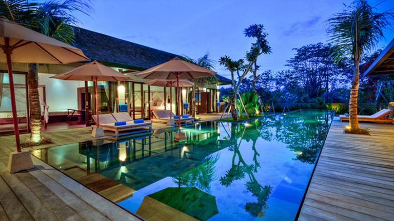 Sewa villa private pool di Bali - Elegant 5-Bedroom Luxury Villa in Peaceful Jimbaran Village – BVI34504