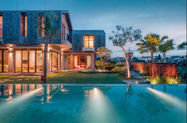 Sewa villa private pool di Bali - Elegant 4-Bedroom Luxury Villa in the Heart of Canggu — Your Serene Escape Surrounded by Rice Fields – BVI36413