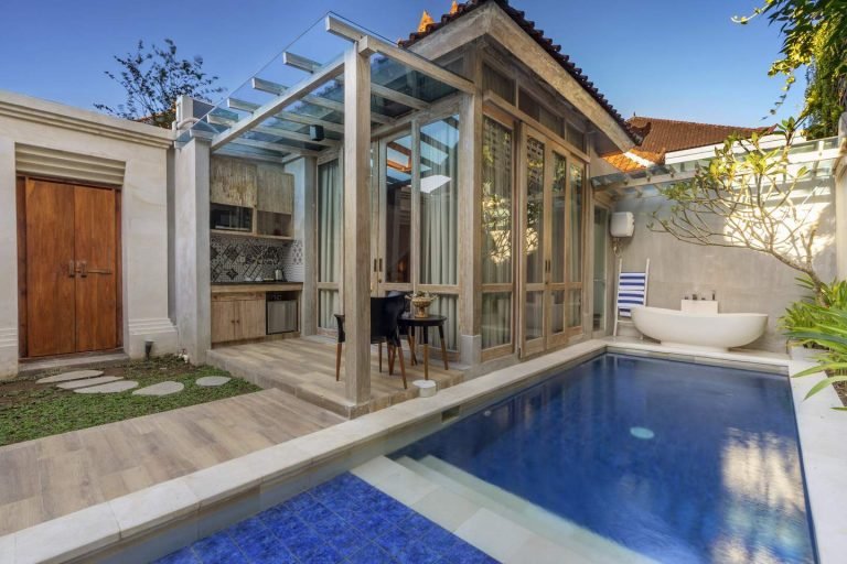 Sewa villa private pool di Bali - Elegant 1-Bedroom Ground Floor Villa with Private Pool — Your Intimate Tropical Escape – BVI38470