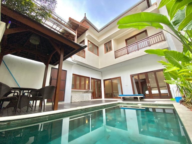 Sewa villa private pool di Bali - Modern & Stylish 3-Bedroom Villa in Trendy Pererenan, Canggu – Perfect for Surfers, Families & Travelers – BVI39404
