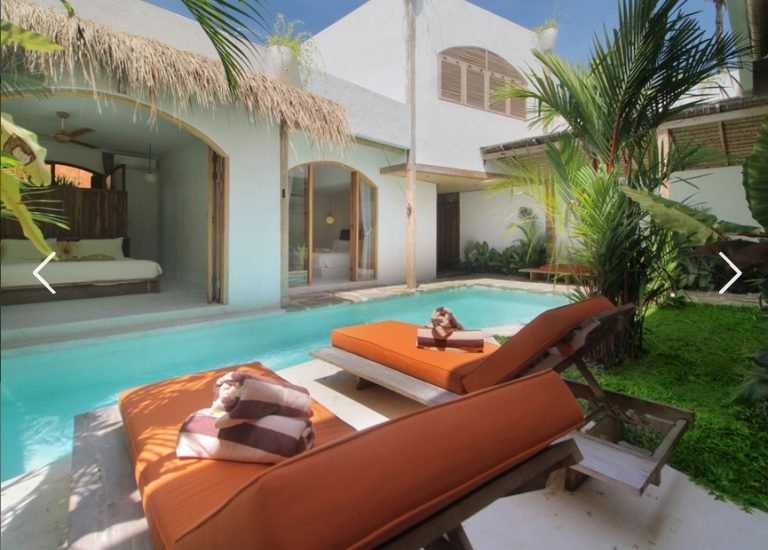 Sewa villa private pool di Bali - Stylish 3-Bedroom Tropical Villa in Trendy Bumbak – Between Canggu & Seminyak – BVI39714