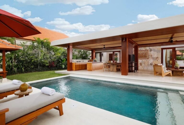 Sewa villa private pool di Bali - Tranquil 3-Bedroom Private Villa by the Beach – Tropical Retreat in Tabanan, Bali – BVI42407