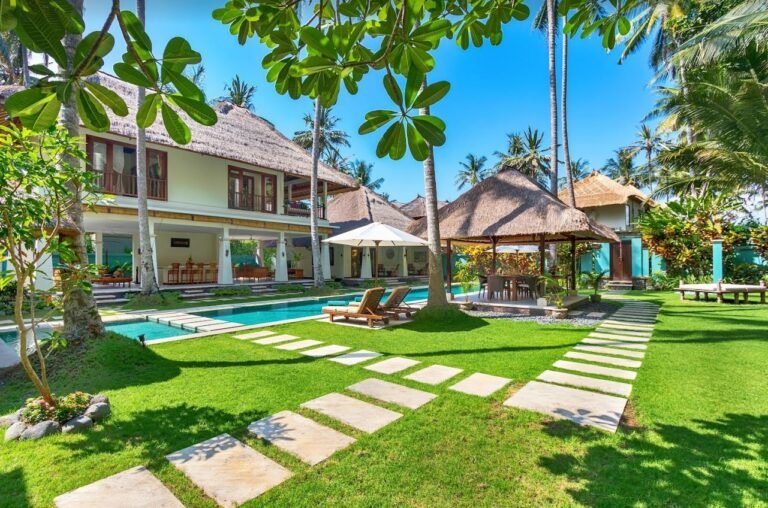 Sewa villa private pool di Bali - Villa Candidasa BVI43557 – Tranquil 3 & 4-Bedroom Villa by the Sea in Candidasa’s Peaceful Village