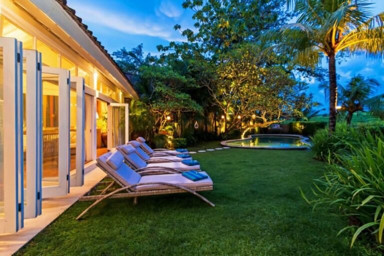 Sewa villa private pool di Bali - Shabby Chic Villa with Fairytale Garden & Rice Field Views – BVI44178