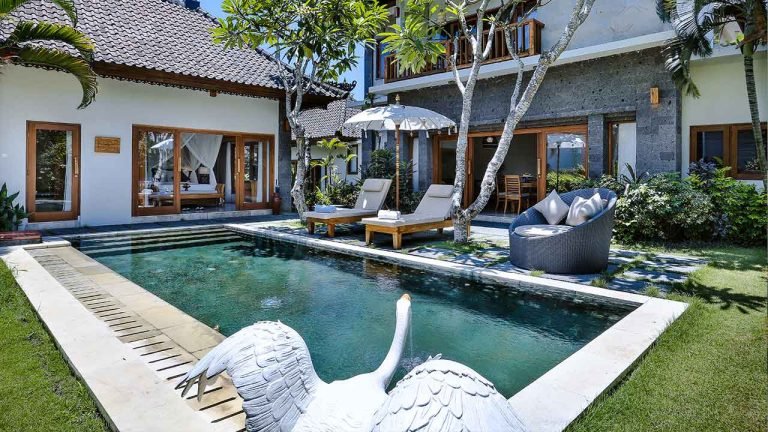 Sewa villa private pool di Bali - Relaxed Luxury – 3-Bedroom Private Pool Villa Near Bali’s Black Sand Beach – BVI42923