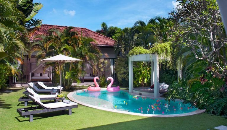 Sewa villa private pool di Bali - Stylish 2BR Villa in Central Seminyak – Walk to Eat Street & Beach – BVI44933