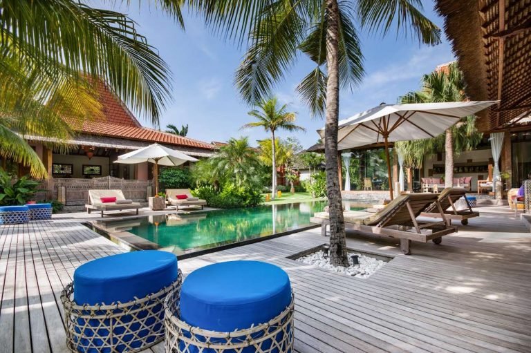 Sewa villa private pool di Bali - Villa Canggu BVI45197: Traditional Balinese 3-5 Bedroom Villa with Yoga Pavilion and Saltwater Pool