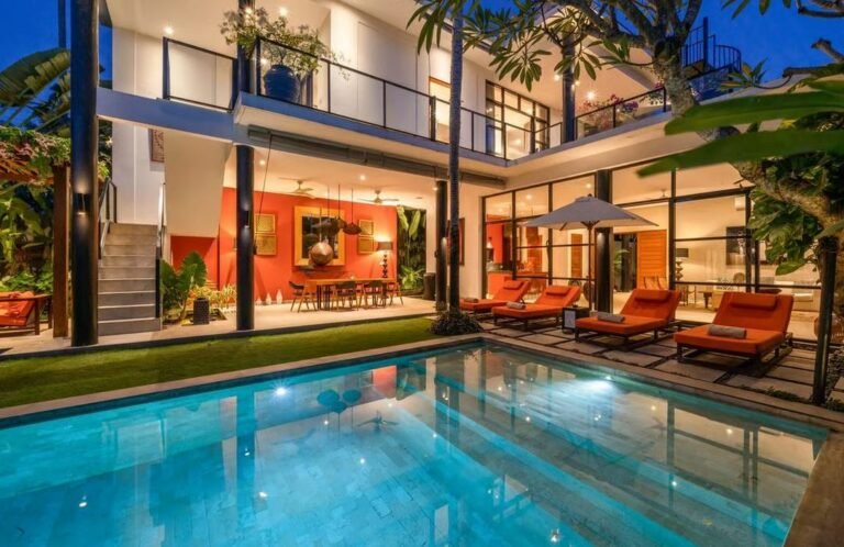 Sewa villa private pool di Bali - Stylish 3-Bedroom Luxury Villa with Private Pool Near Canggu Beach – BVI47568