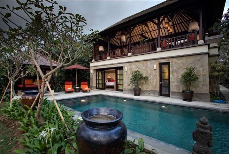 Sewa villa private pool di Bali - Tranquil 4-Bedroom Garden Villa in Tanah Lot – BVI47886